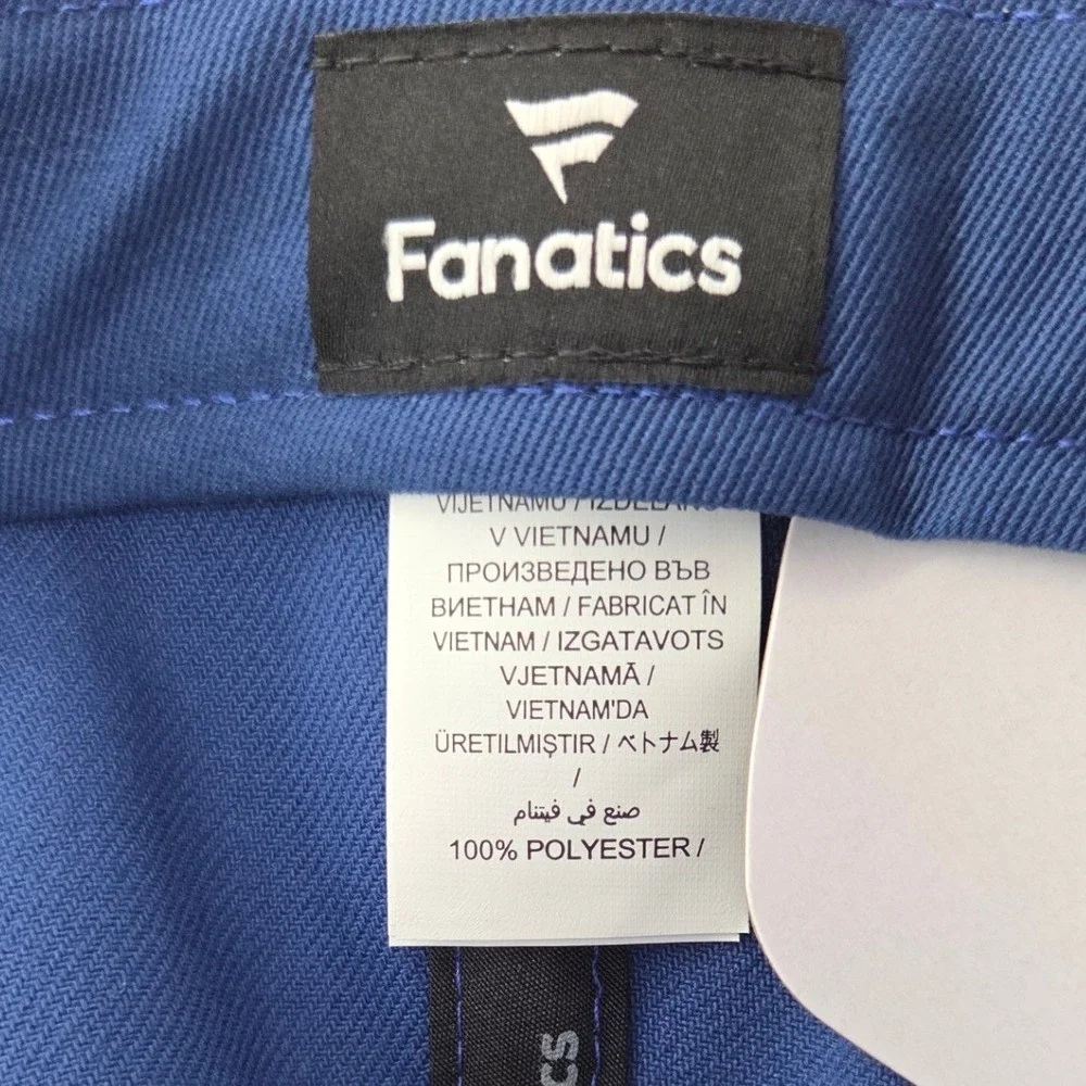 Fanatics Tampa Bay Lightning Hat Mens Blue NHL Snapback Flat Bill Adjustable NEW